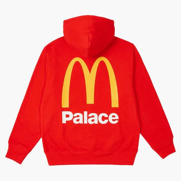 Palace X Mcdonald's Logo Hood Red