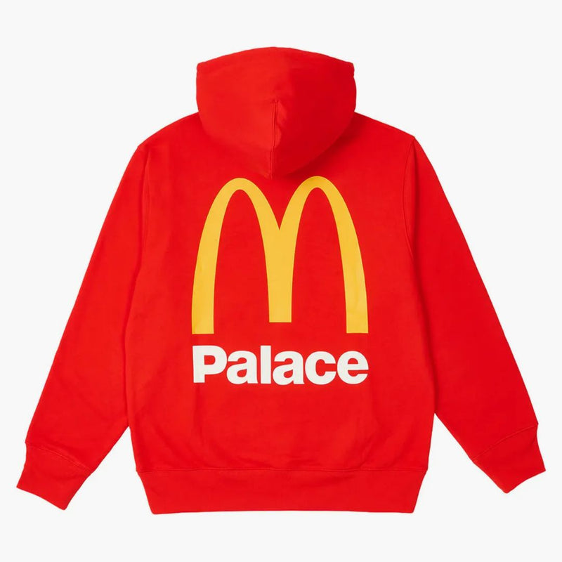 Palace X Mcdonald's Logo Hood Red