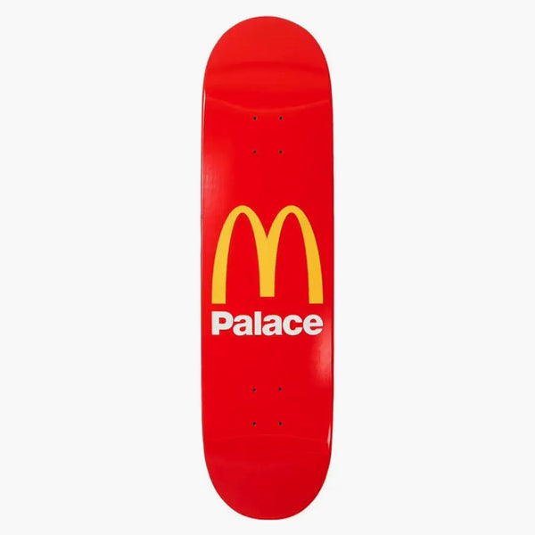 Palác x McDonald's Logo Skateboard Red Red