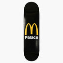 Palace X McDonald's Logo Skateboard Deck Black