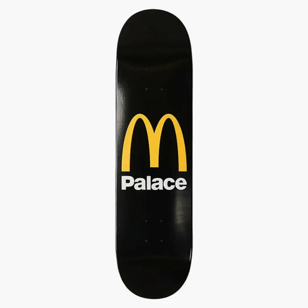 Palacio x McDonald's Logotipo Skateboard Deck Black