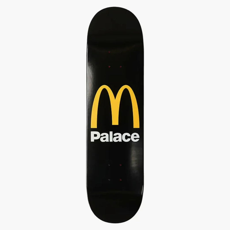 Palace X McDonald's Logo Skateboard Deck Black