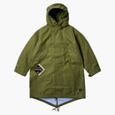 Palace x Nanamica Gore-Tex z kapturem płaszcz szałwii zielony