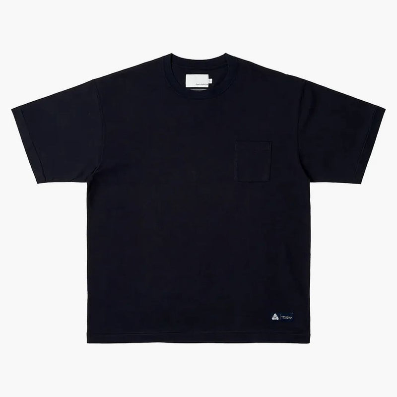 Palacio x camiseta de bolsillo nanamica marina oscura