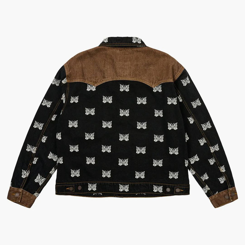 Palace X Needles Western Denim Jacket Black