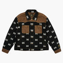 Palace x Needles Giacca di denim occidentale nero