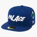 Palace X New era la Fitted has Blue