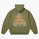 Palace X Porter Logo Hood Olive