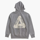 Palace X Porter Tri Ferg Hoodie Gray