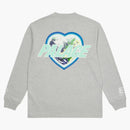 Palace X Rapha EF Education First L/S T-shirt Gray Marl
