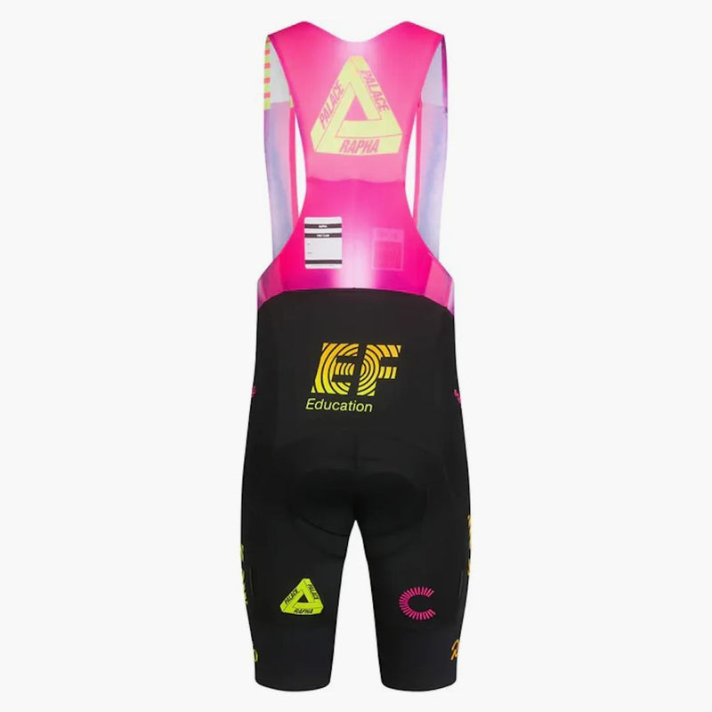Palace X Rapha Ef Education First Pro Team Ii Bib Shorts Pink/black