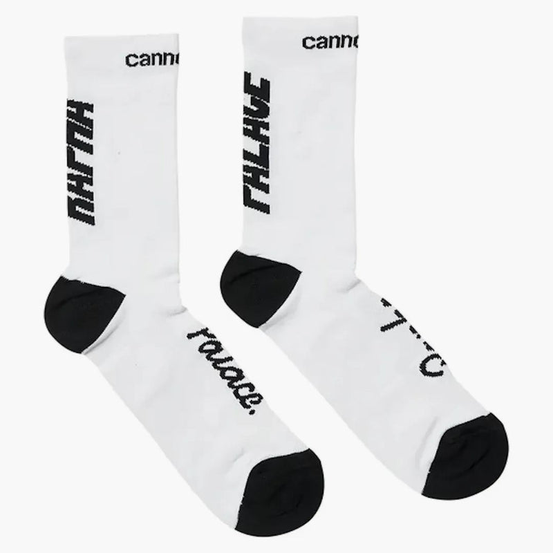 Palace X Rapha Ef Education First Pro Team Socks White