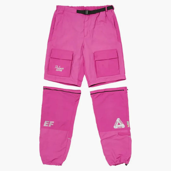 Palace X Rapha Ef Education First Tech Zip-off Trousers Pink