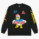 Palace X Rapha Off Bike Longsleeve Black
