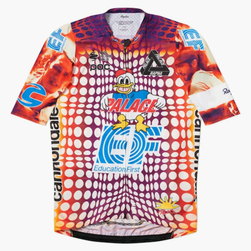 Palace X Rapha on Bike Pro Team Aero Jersey Multi
