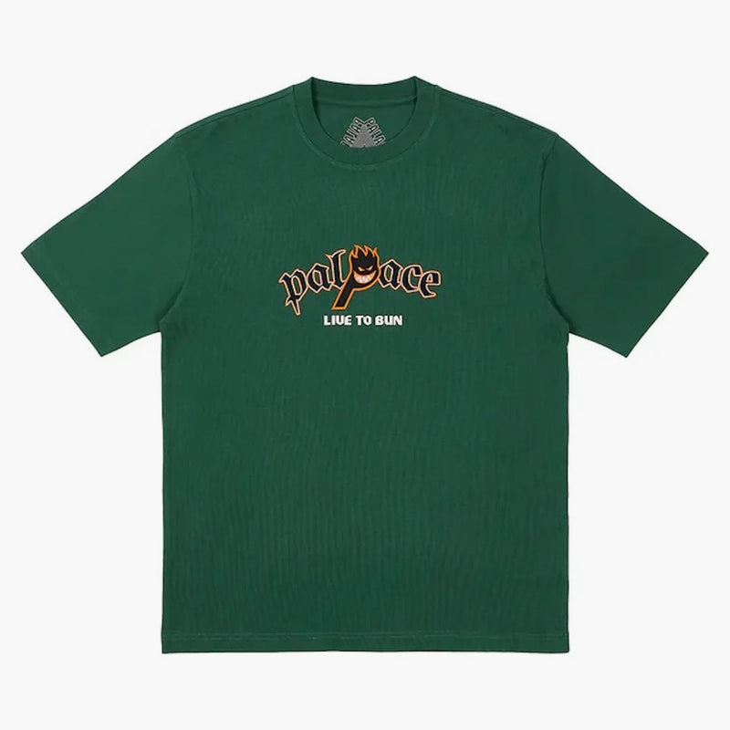 Palác x Spitfire p-head tričko zelené