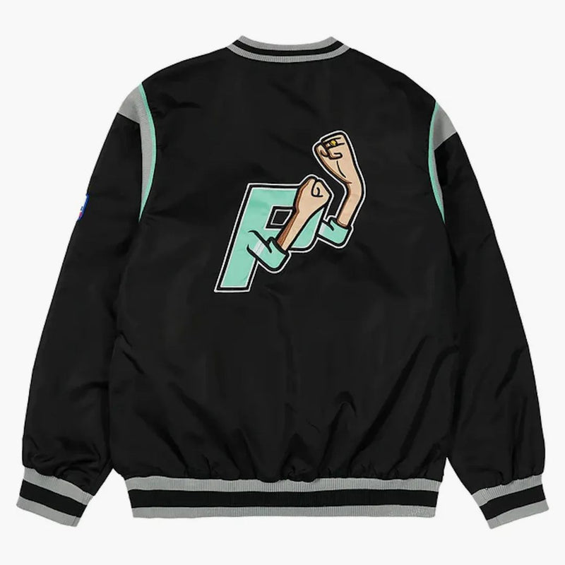 Palace x Starter rozgrzewa się sweter czarny