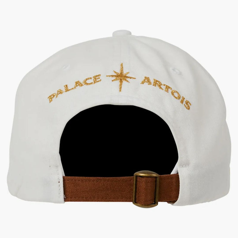 Palace X Stella Artois 6-panel vit