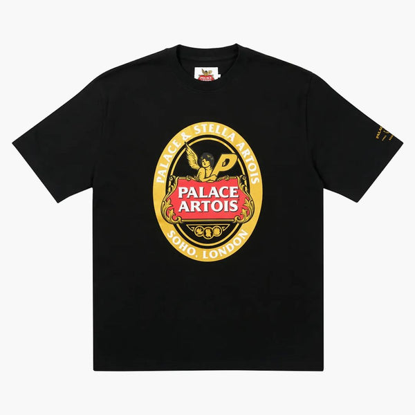 Palace X Stella Artois Coaster T-shirt Black