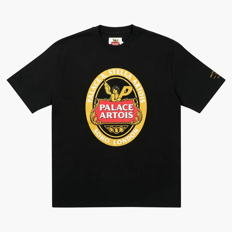 Palace X Stella Artois Coaster T-shirt Black