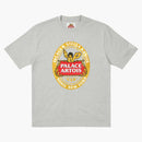 Palace X Stella Artois Coaster T-shirt Grey Marl