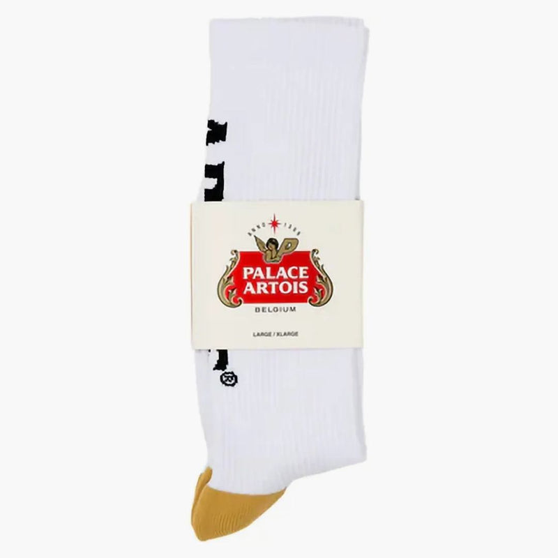 Palace X Stella Artois Court Sock White