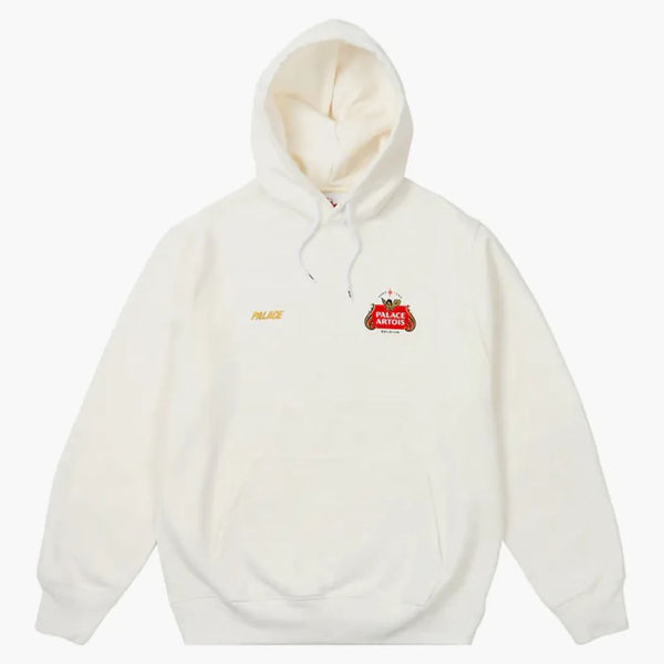 Palace x Stella Artois Hood White