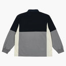 Palác x fialový štítek North Face High Navy objemné ragbyové košile