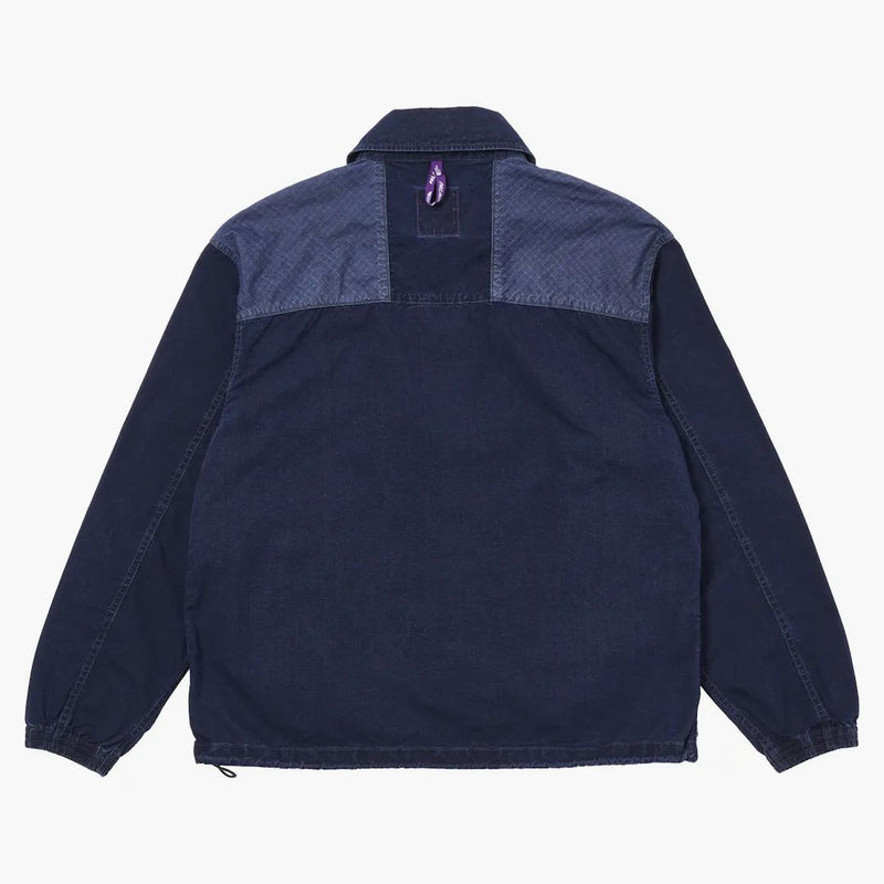 Palác x North Face Purple Label Indigo Ripstop Coach Coach Jacket Indigo