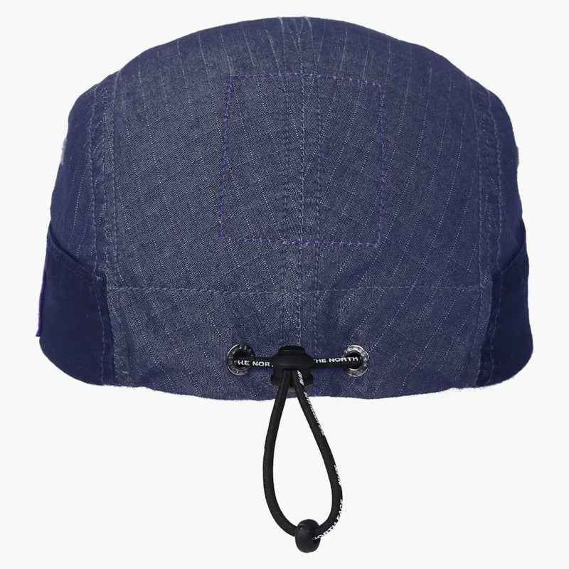 Palace x North Face Purple Label Indigo Ripstop Field Cap Indigo