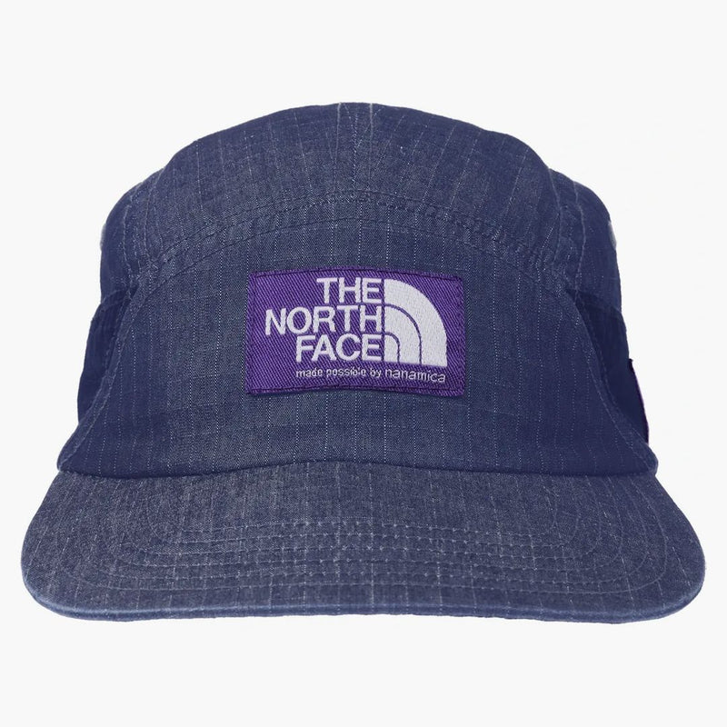 Palace x North Face Purple Label Indigo Ripstop Field Cap Indigo