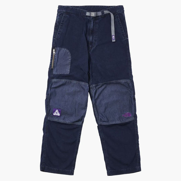 Palace X The North Face Purple Label Indigo Ripstop Mountain Wind Pants Indigo