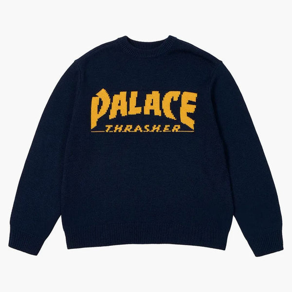 Palác x thrasher pletené námořnictvo