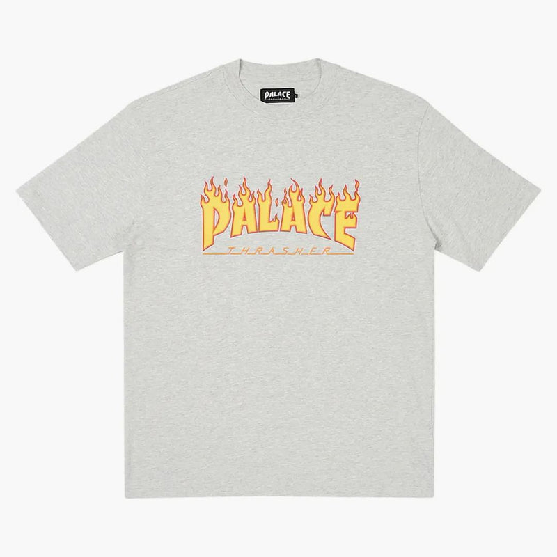 Palazzo x thrasher maglietta grigia