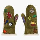 Palace X Ugg Sheepskin in the middle of Burnn Olive