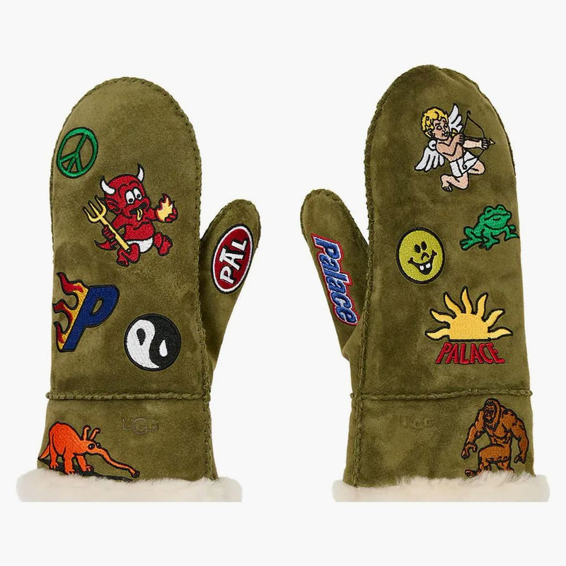 Palazzo x Ugg pelle di pecora nel mezzo di Burnn Olive