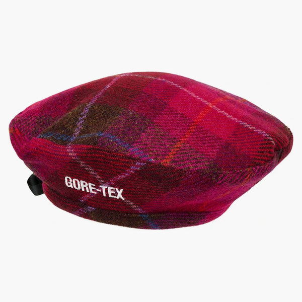Palace x Vivienne Westwood Gore-Tex Harris Tweed Beret Pink Pink