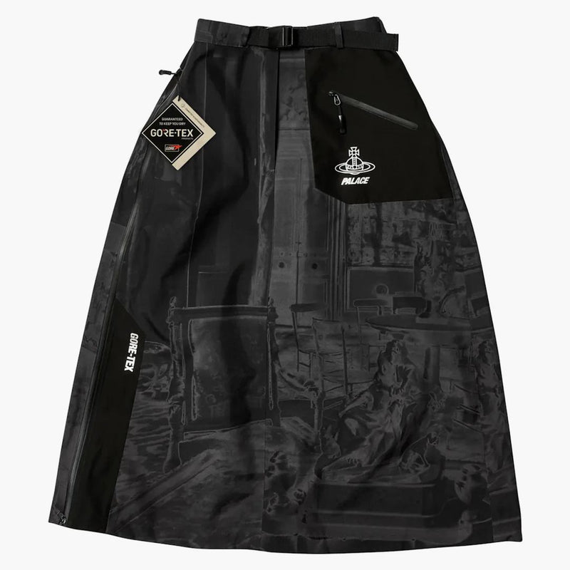 Palace X Vivienne Westwood Gore-tex Skirt Mono Print