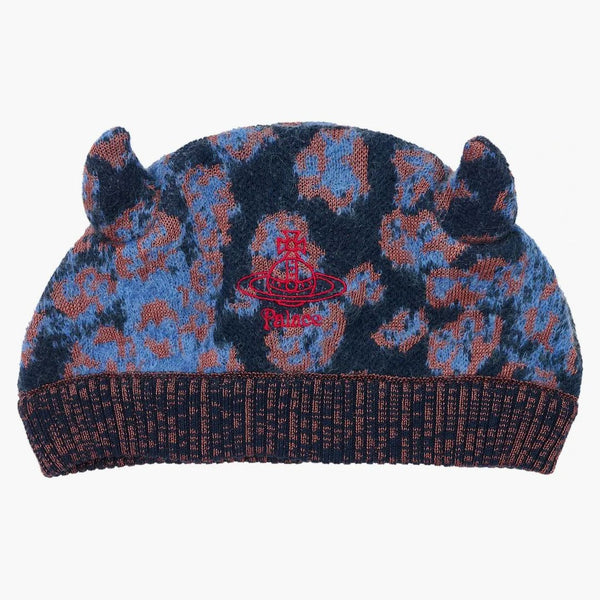 Palace x Vivienne Westwood Horny Beanie Pink Lopard