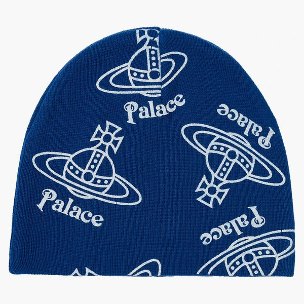 Palace x Vivienne Westwood Jersey Beanie Indigo