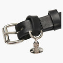 Palác x Vivienne Westwood Leather Choker Black