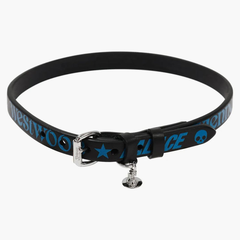 Palace x Vivienne Westwood in pelle girocollo nero