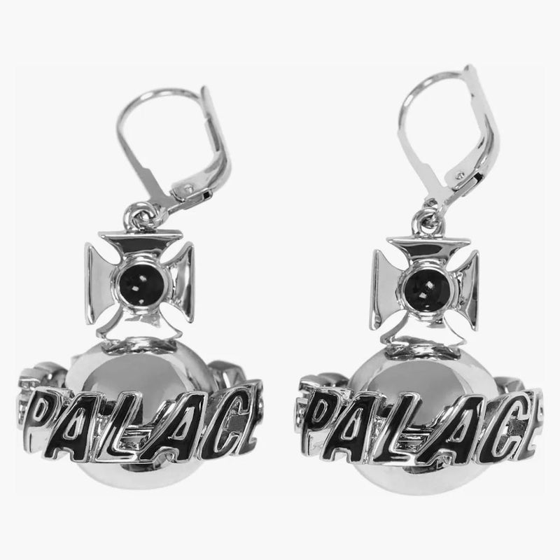 Palace x Vivienne Westwood Orecchini di Orb Silver