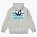 Palace X Adidas Palace Hood Medium Gray Heather