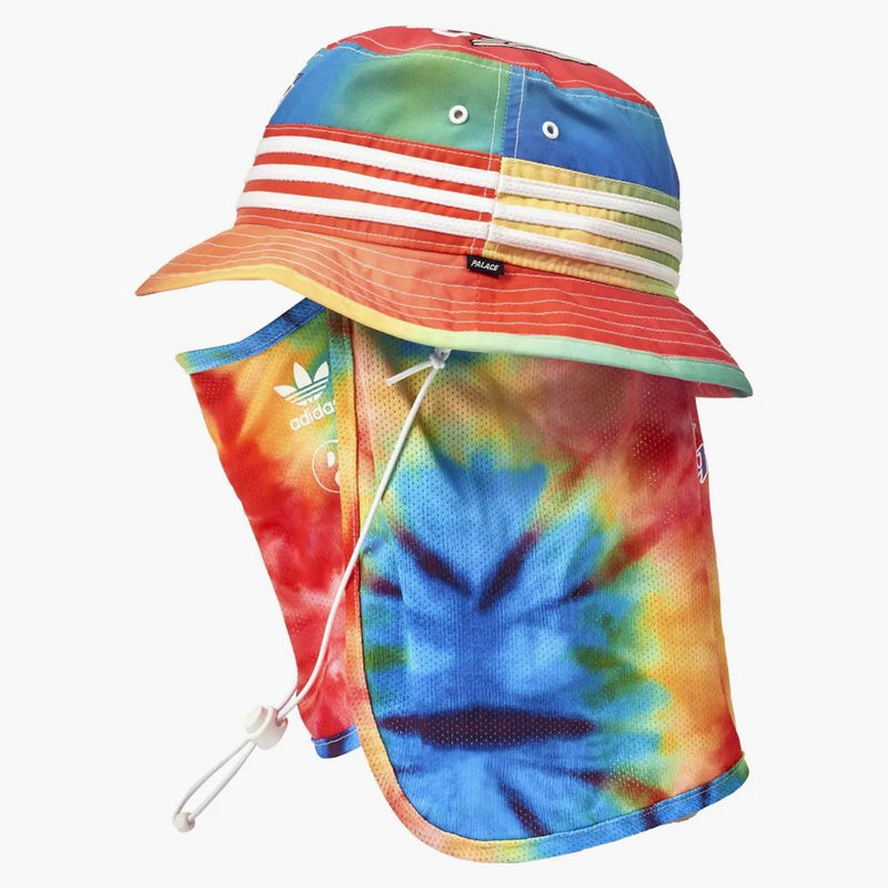 Palác x Adidas Palace Yoga Bucket má kravatu barviva