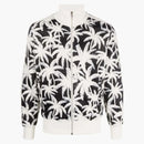 Palm Angels All Over Palms Track Jacket White/Black