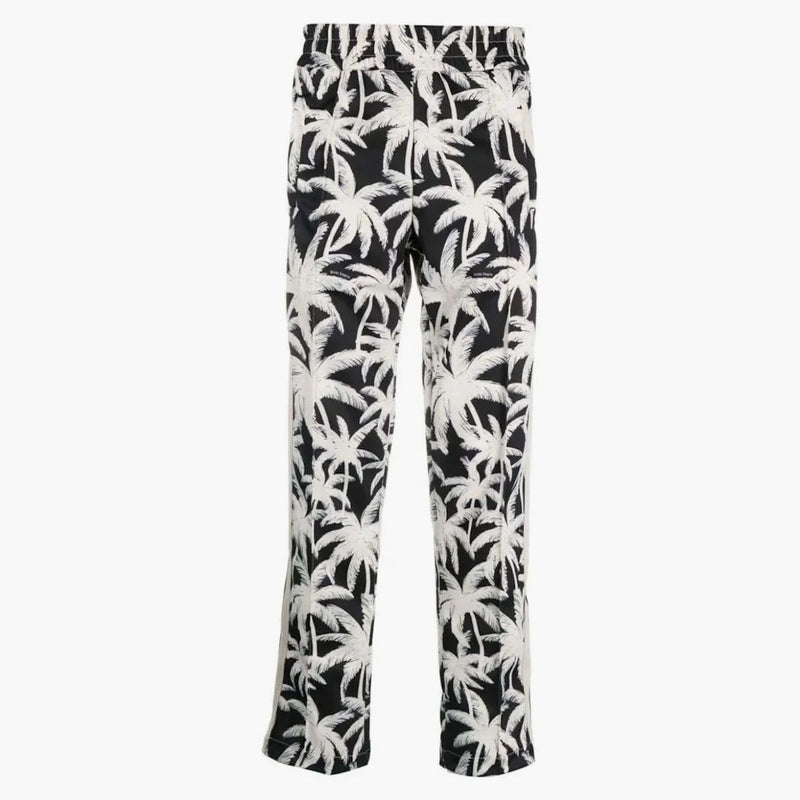 Palm Angels All Over Palms Trackpants White/black