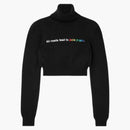 Palm Angels Tutte le strade corrido in colore nero