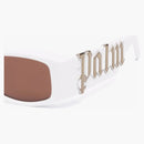 Palm Angels Angel Rectangle Frame Gafas de sol Brown (PERI001Y21PLA0010160)