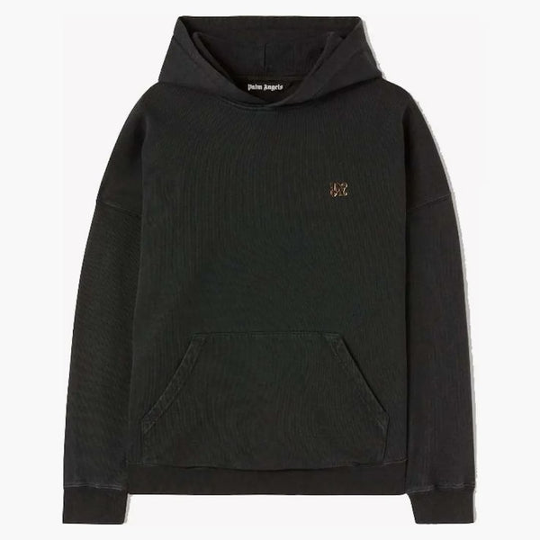 Palm Angels Back Foggy PA Hoodie Black/White